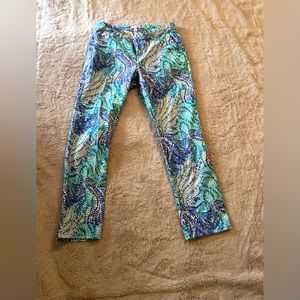 EUC Lilly Pulitzer Kelly ankle pants size 8